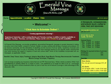 Tablet Screenshot of emeraldvine.net